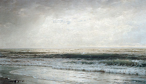 New Jersey Beach, 1901 | William Trost Richards | Gemälde Reproduktion