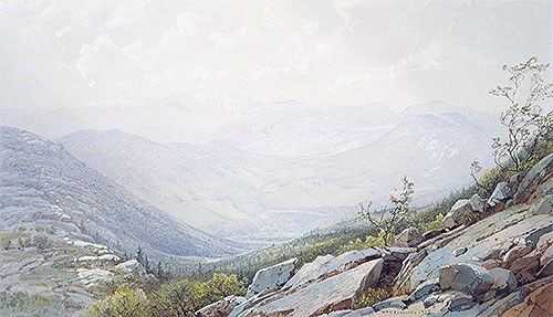 The Mount Washington Range, from Mount Kearsarge, 1872 | William Trost Richards | Painting Reproduction