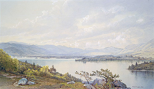 Lake Squam and the Sandwich Mountains | William Trost Richards | Painting Reproduction