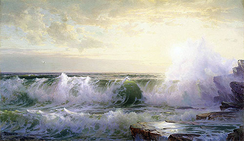Newport Coast, 1902 | William Trost Richards | Gemälde Reproduktion