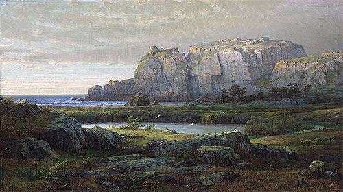 Blue Waters | William Trost Richards | Painting Reproduction