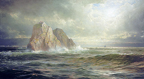 The Skelligs, Coast of Ireland | William Trost Richards | Painting Reproduction