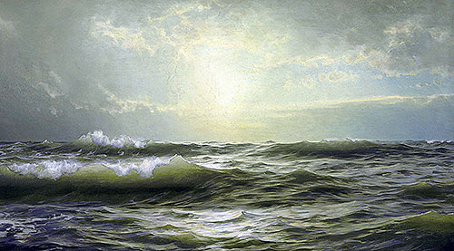 On the Coast of New England, 1894 | William Trost Richards | Painting Reproduction