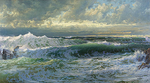 After a Gale, 1903 | William Trost Richards | Painting Reproduction