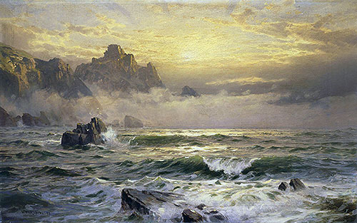 Mornings Mist, Guernsey | William Trost Richards | Painting Reproduction