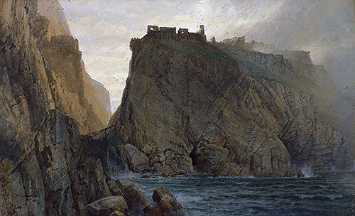 Tintagel on the Cornish Coast | William Trost Richards | Painting Reproduction