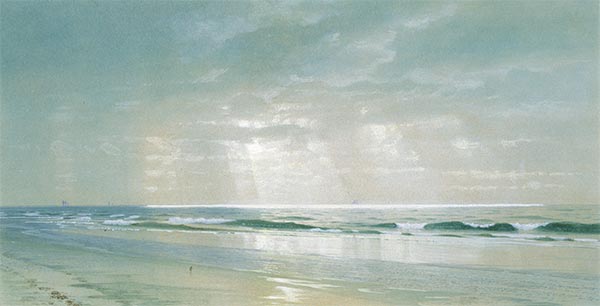 Surfen, 1870 | William Trost Richards | Gemälde Reproduktion