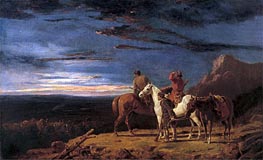 The Scouting Party, 1851 von William Tylee Ranney | Gemälde-Reproduktion