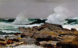 Eastern Point, 1900 von Winslow Homer | Gemälde-Reproduktion
