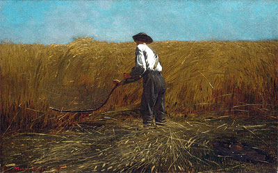 The Veteran in a New Field, 1865 | Winslow Homer | Painting Reproduction