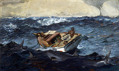 The Gulf Stream, 1899 by Winslow Homer | Painting Reproduction