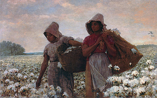 The Cotton Pickers, 1876 by Winslow Homer | Painting Reproduction