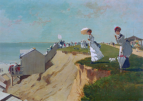 Long Branch, New Jersey, 1869 | Winslow Homer | Gemälde Reproduktion