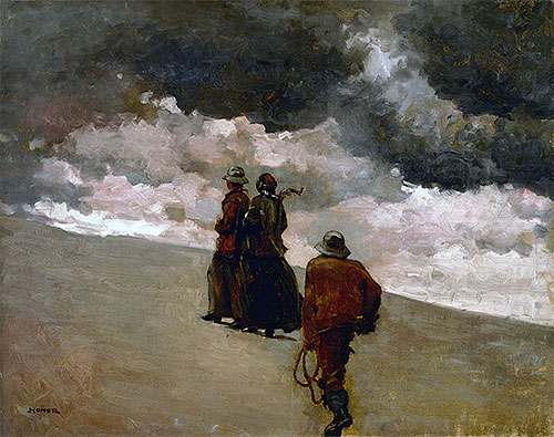 Zur Rettung | Winslow Homer | Gemälde Reproduktion
