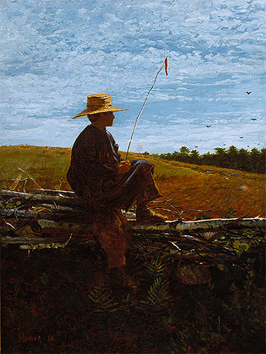 On Guard, 1864 by Winslow Homer | Painting Reproduction