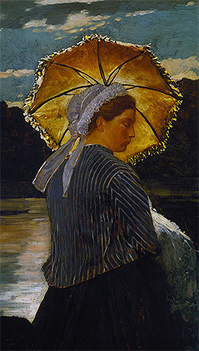 The Nurse, 1867 by Winslow Homer | Painting Reproduction