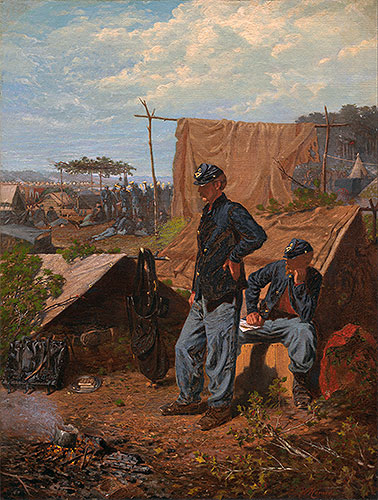 Home, Sweet Home, c.1863 by Winslow Homer | Painting Reproduction