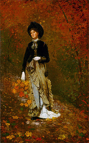Autumn, 1877 | Winslow Homer | Gemälde Reproduktion