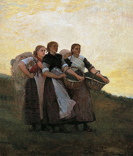 Hark! The Lark, 1882 by Winslow Homer | Painting Reproduction
