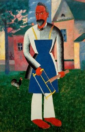 Holiday Maker, 1910 by Kazimir Malevich | Painting Reproduction