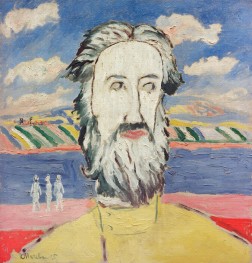 Portrait of a Farmer, 1928 by Kazimir Malevich | Painting Reproduction
