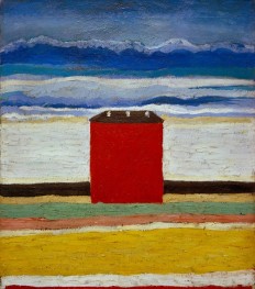 Red house, 1932 by Kazimir Malevich | Painting Reproduction