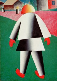 Boy, 1928 by Kazimir Malevich | Painting Reproduction