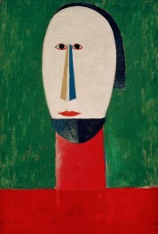 Head, 1928 by Kazimir Malevich | Painting Reproduction