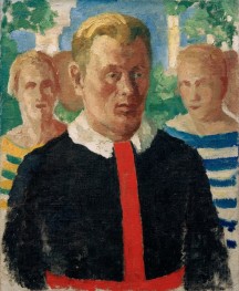 Male Portrait, 1933 by Kazimir Malevich | Painting Reproduction