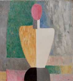 Torso (Figure with pink face), 1928 by Kazimir Malevich | Painting Reproduction