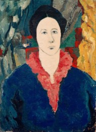 Blue Portrait, 1929 by Kazimir Malevich | Painting Reproduction