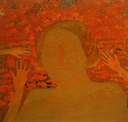 Woman Giving Birth, 1908 by Kazimir Malevich | Painting Reproduction