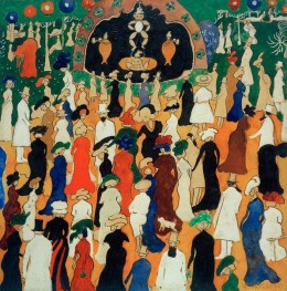 Prayer (Study for a Fresco), 1908 by Kazimir Malevich | Painting Reproduction