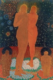Adam and Eve, 1903 by Kazimir Malevich | Painting Reproduction