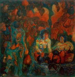 Picking Fruit (Glut), 1909 by Kazimir Malevich | Painting Reproduction