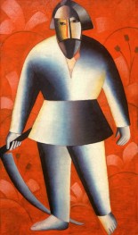 The Reaper, 1912 by Kazimir Malevich | Painting Reproduction