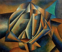 Head of a Peasant Girl, 1912 by Kazimir Malevich | Painting Reproduction