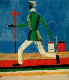 Walking Man, 1930 by Kazimir Malevich | Painting Reproduction