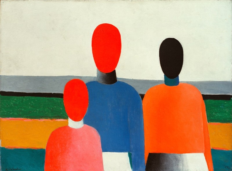 Three Female Figures, 1928 | Kazimir Malevich