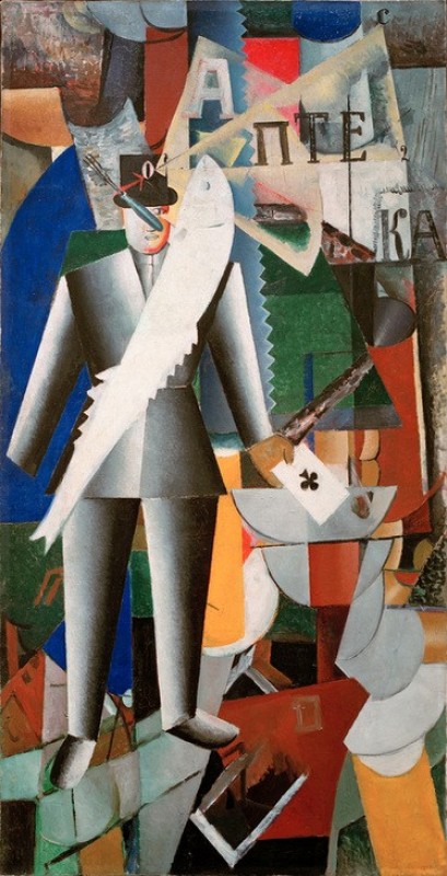 Aviator, 1914 | Kazimir Malevich