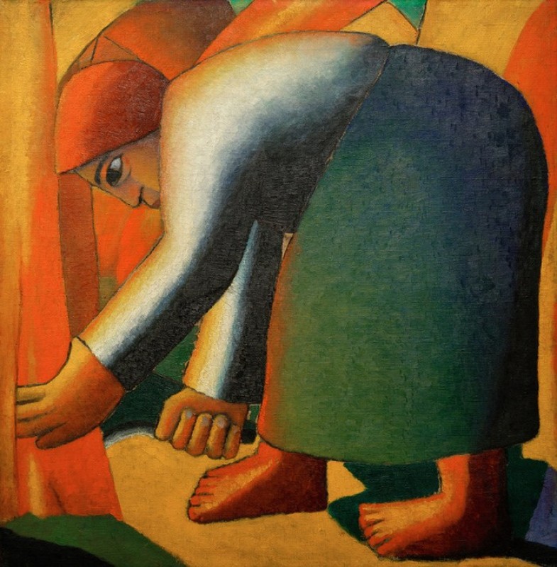 Reaper, 1912 | Kazimir Malevich