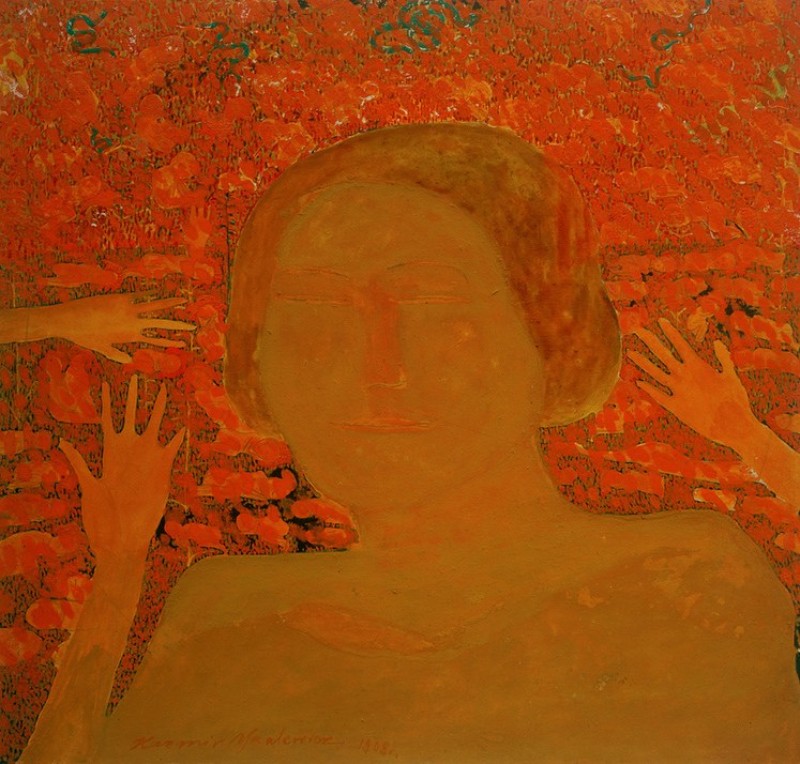 Woman Giving Birth, 1908 | Kazimir Malevich