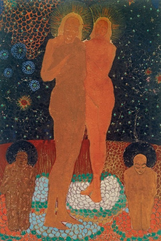 Adam and Eve, 1903 | Kazimir Malevich