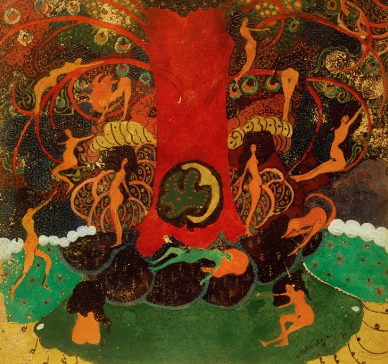 Tree of Life and Dryads, 1903 | Kazimir Malevich