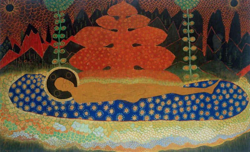 Shroud of Christ, 1908 | Kazimir Malevich