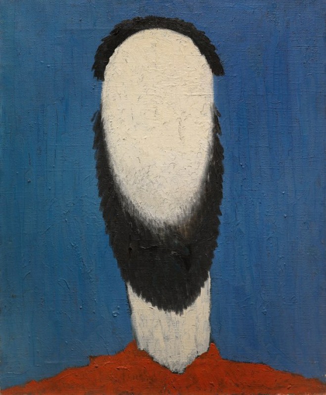 Head of a Peasant, 1928 | Kazimir Malevich