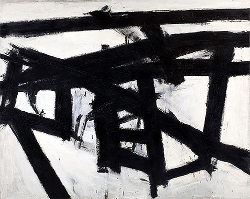 Mahoning (Franz Kline), 1956 | Custom Paintings | Painting Reproduction