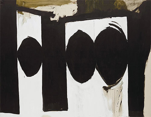 Elegie auf die Spanische Republik Nr. 54 (Robert Motherwell) | Custom Paintings | Gemälde Reproduktion