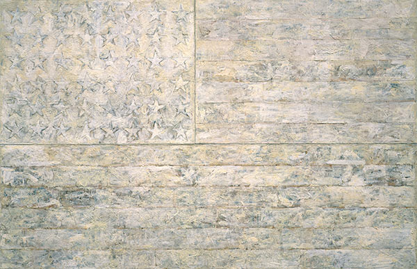 Weiße Flagge von Jasper Johns | Custom Paintings | Gemälde Reproduktion