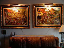 Bruegel Painting Reproductions for Living Room 1